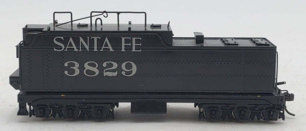 Custom HO Scale BRASS Santa Fe Tender #3829 EX