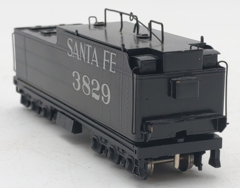 Custom HO Scale BRASS Santa Fe Tender #3829 EX