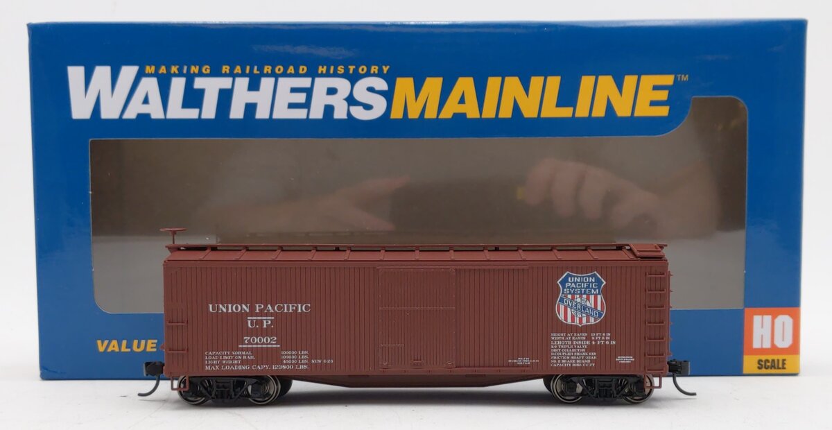 Walthers 910-40167 HO Union Pacific 40' USRA Ready To Run Wood Boxcar #70002