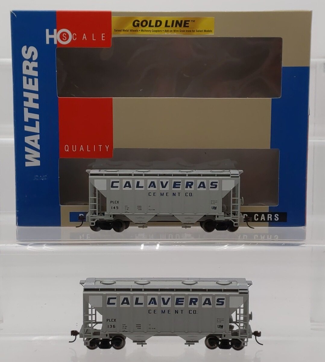 Walthers 932-25388 HO Calaveras Cement Hopper 2-Pack