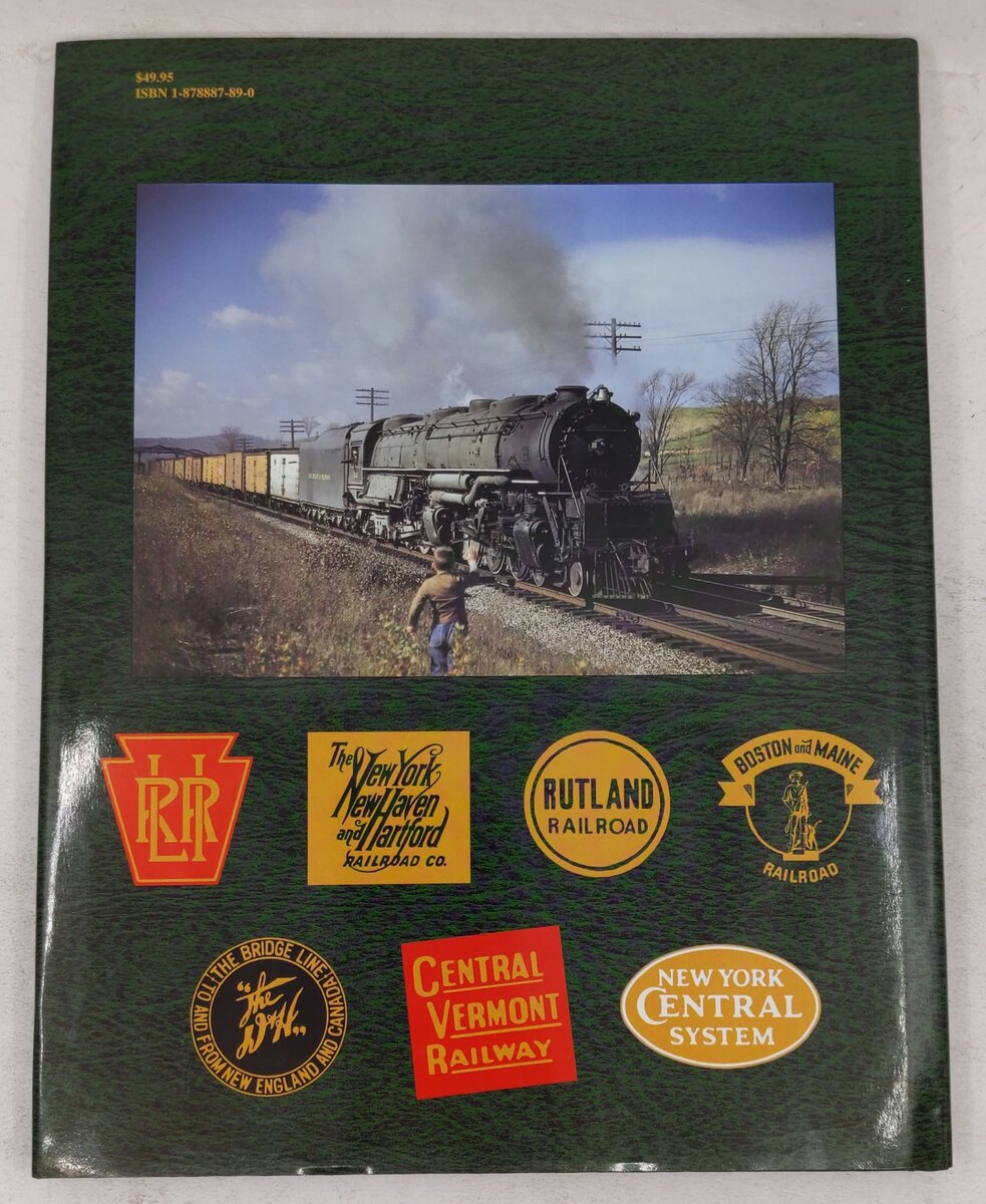 Trackside East of the Hudson 1941-1953 with William J. McChesny Hardcover Book EX