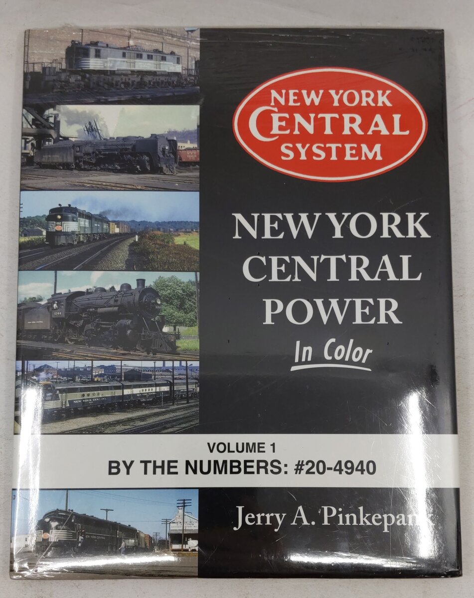 New York Central Power In Color Vol 1 Hardcover Book By Jerry A. Pinkepank MT
