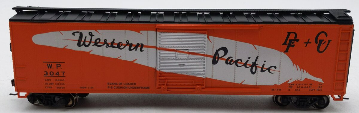 Athearn 76092 Western Pacific 50' Single Door Boxcar #3047