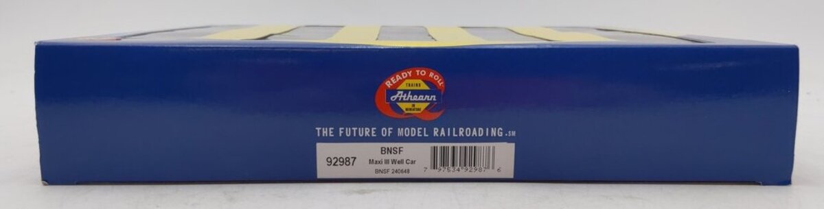 Athearn 92987 HO BNSF Maxi III Well Car (Set Of 5) LN/Box