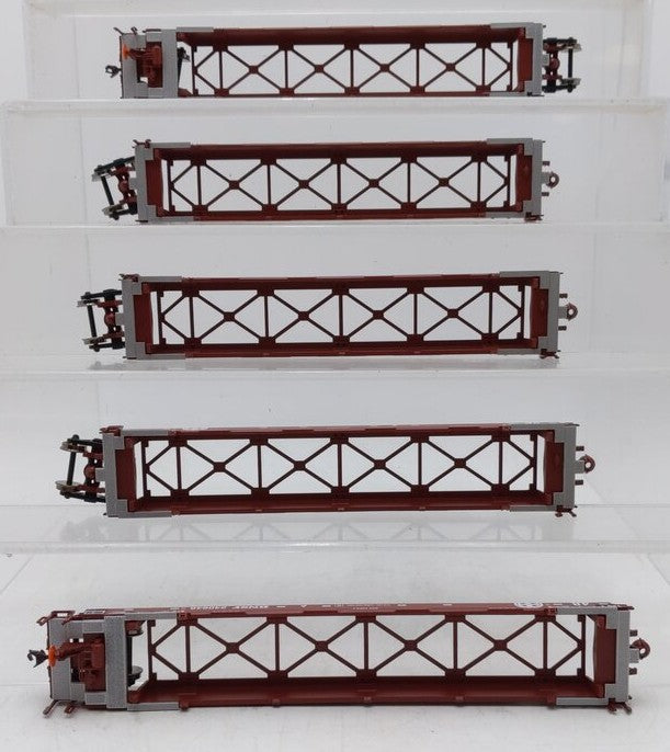 Athearn 92987 HO BNSF Maxi III Well Car (Set Of 5) LN/Box