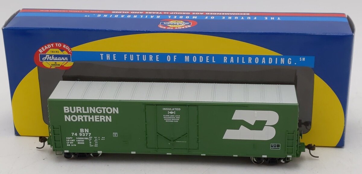 Athearn 88954 HO Scale Burlington Northern Boxcar #749377