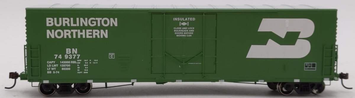 Athearn 88954 HO Scale Burlington Northern Boxcar #749377