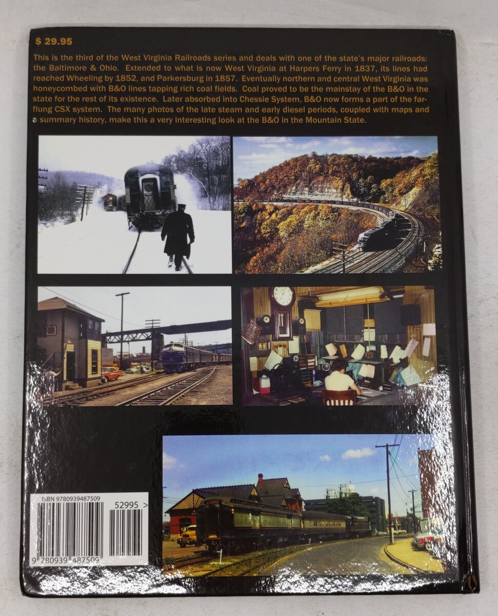 West Virginia Railroads Vol. 3 Hardcover Book By Bob Withers EX