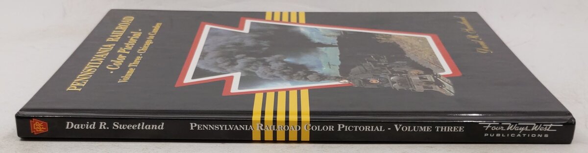 Pennsylvania Railroad Color Pictorial Vol.3 Hardcover Book By David R. Sweetland EX