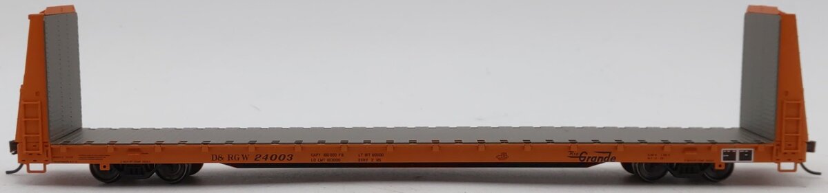 Atlas 20002665 HO Scale Denver & Rio Grande Western Flatcar #24003