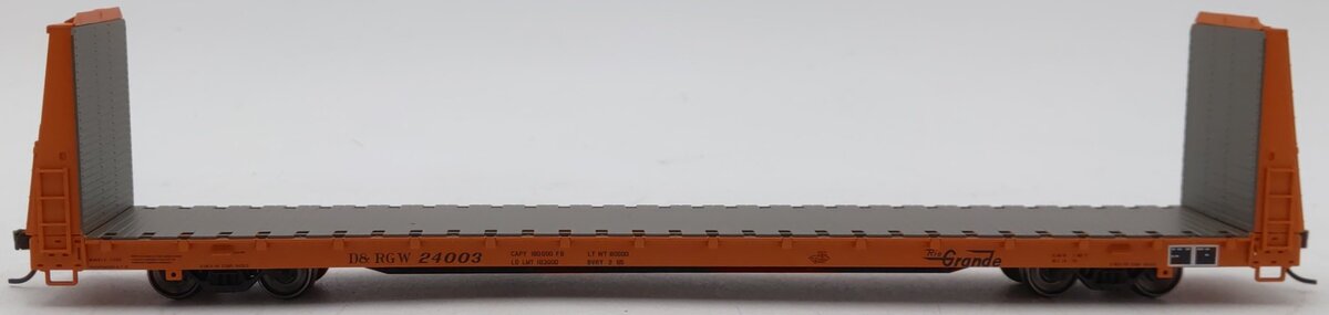 Atlas 20002665 HO Scale Denver & Rio Grande Western Flatcar #24003