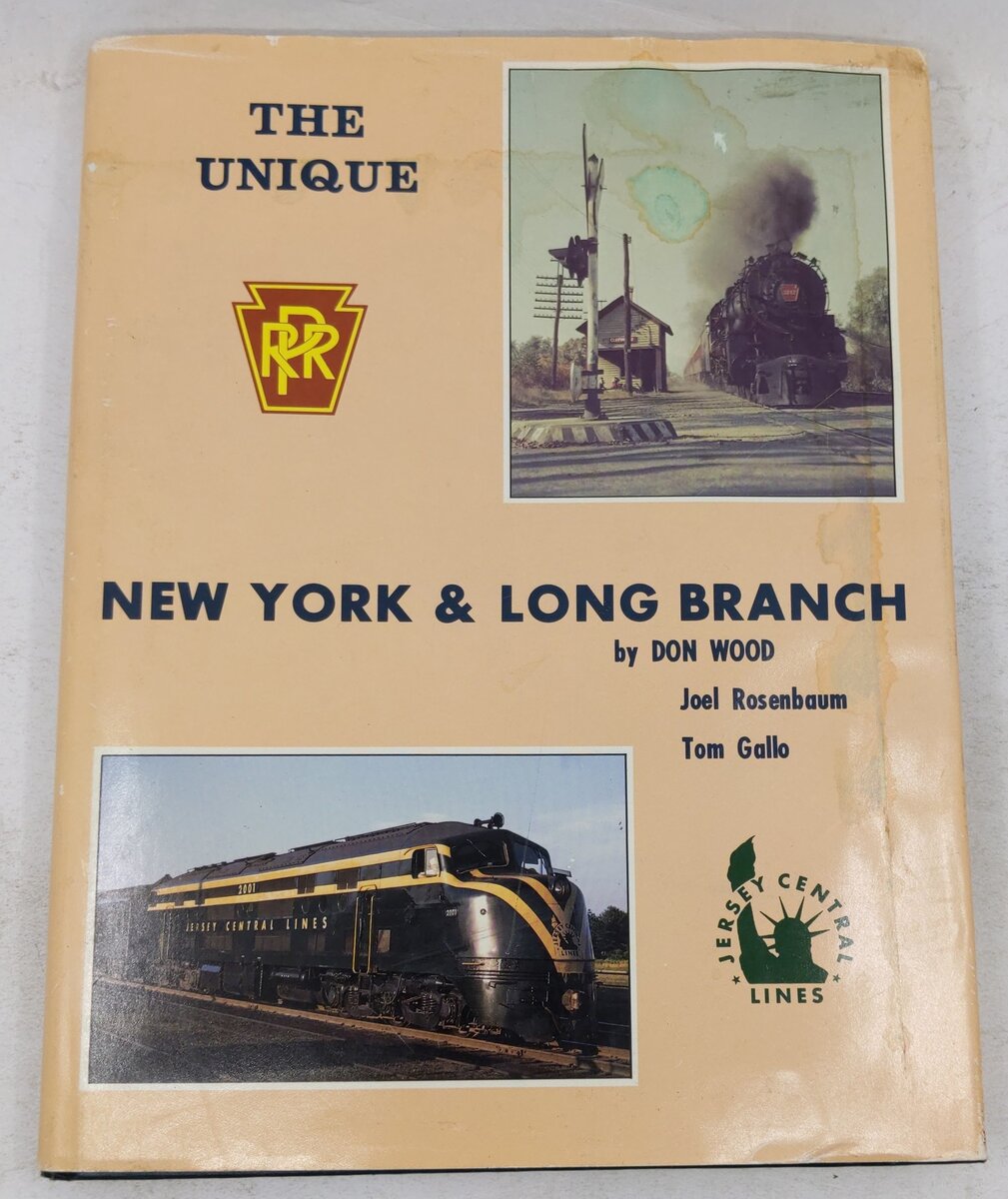 The Unique New York & Long Branch Hardcover Hardcover Book By Don Wood