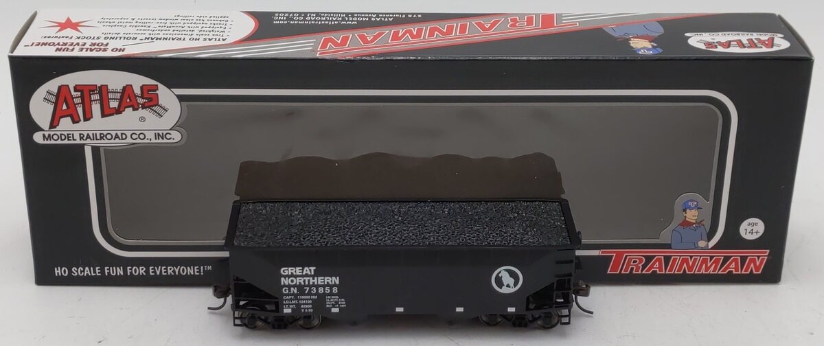 Atlas 20002483 HO Scale Great Northern Hopper #73858