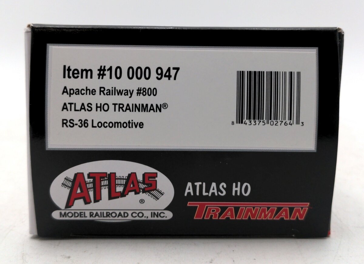 Atlas 10000947 HO Scale Apache Railway RS36 Diesel Locomotive #800