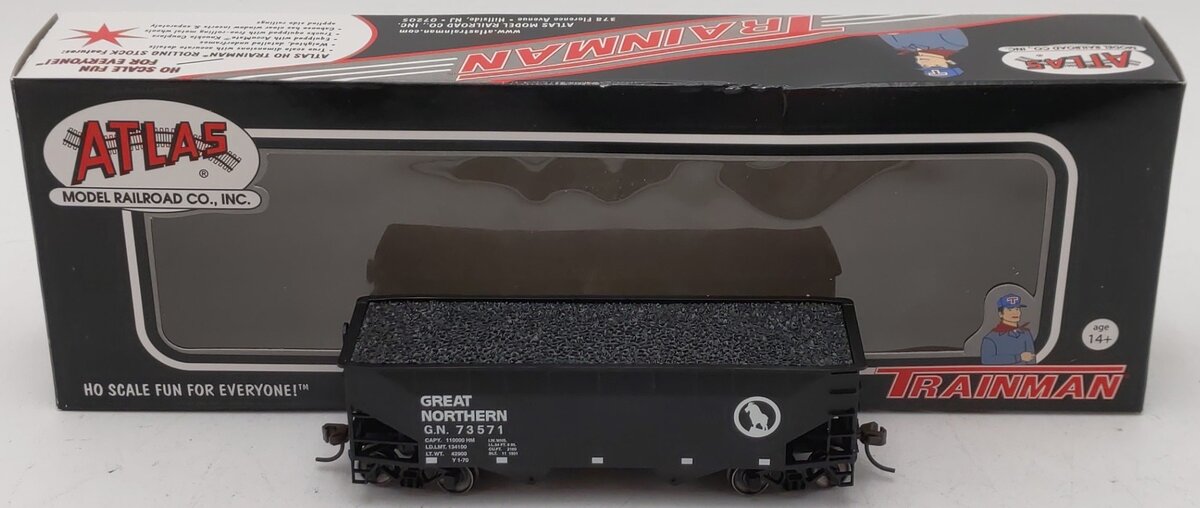 Atlas 20002482 HO Scale Great Northern Hopper #73571