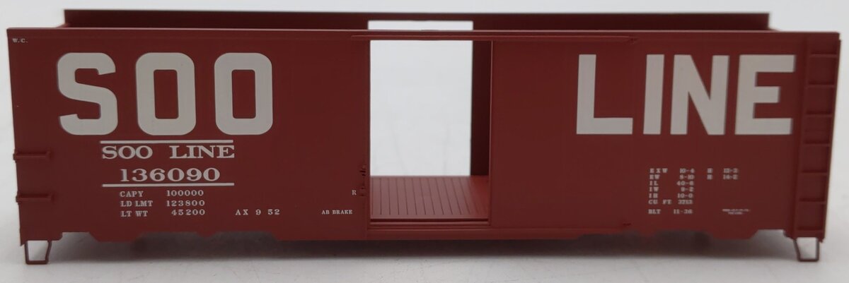 Atlas 21000045 HO Scale SOO Line Box Car Kit #136090