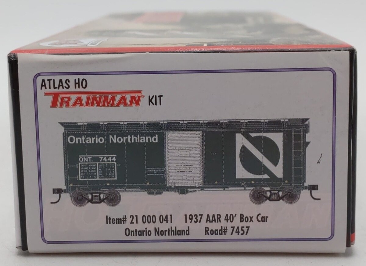 Atlas 21000041 HO Scale Ontario Northland Box Car Kit