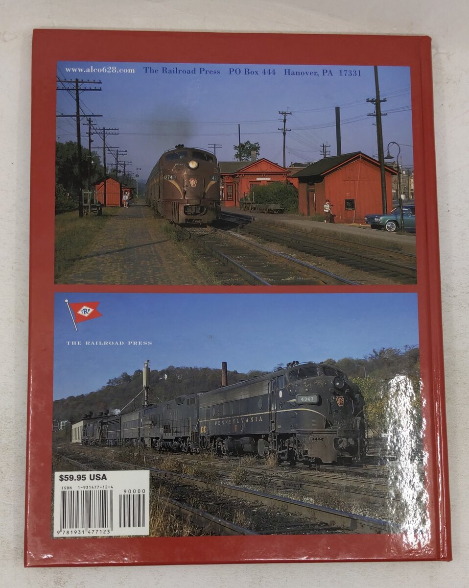 Pennsylvania Railroad Lines West Vol.1  Hardcover Book By Steve Hipes EX