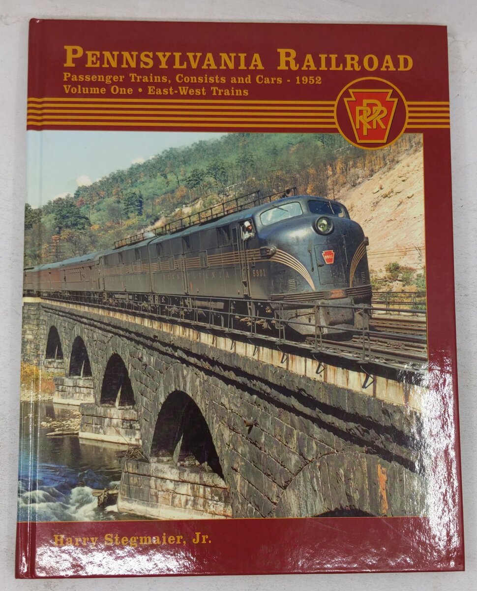 Pennsylvania Railroad Passenger Train Consists and Cars 1952 Vol.1 Hardcover EX