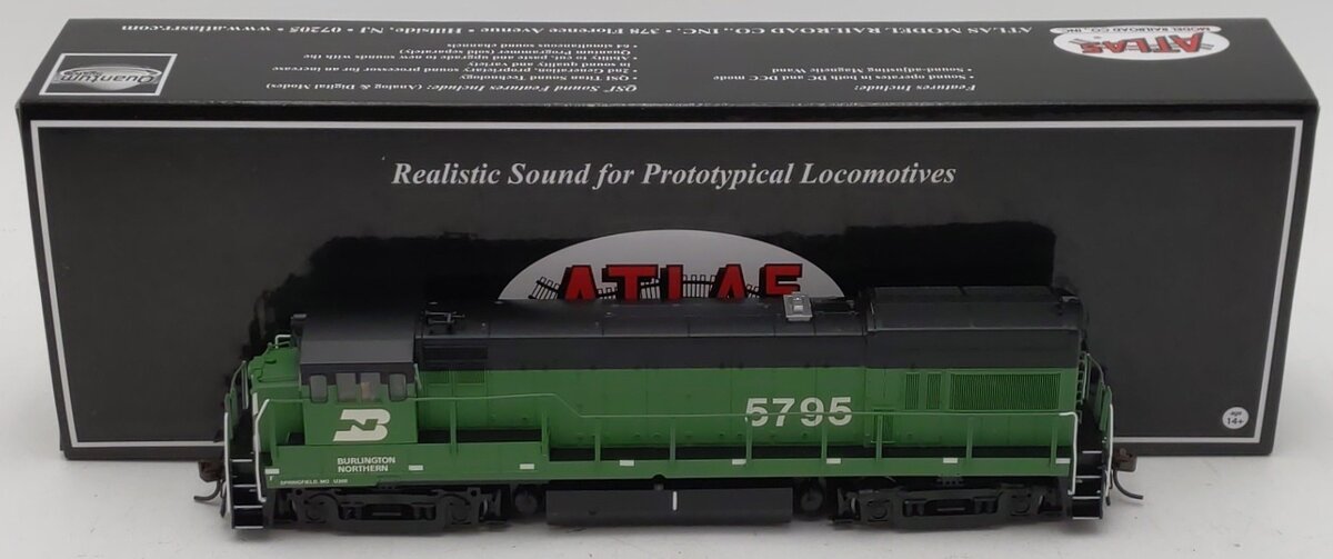 Atlas 10001171 HO Scale Burlington Northern U30B Gold #5795