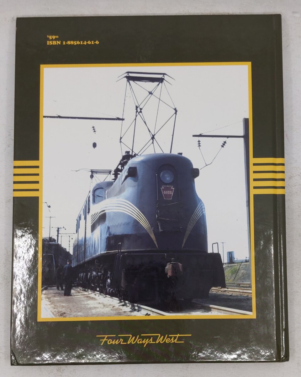Pennsylvania Railroad Color Pictorial Vol.4 Hardcover Book By David R. Sweetland EX