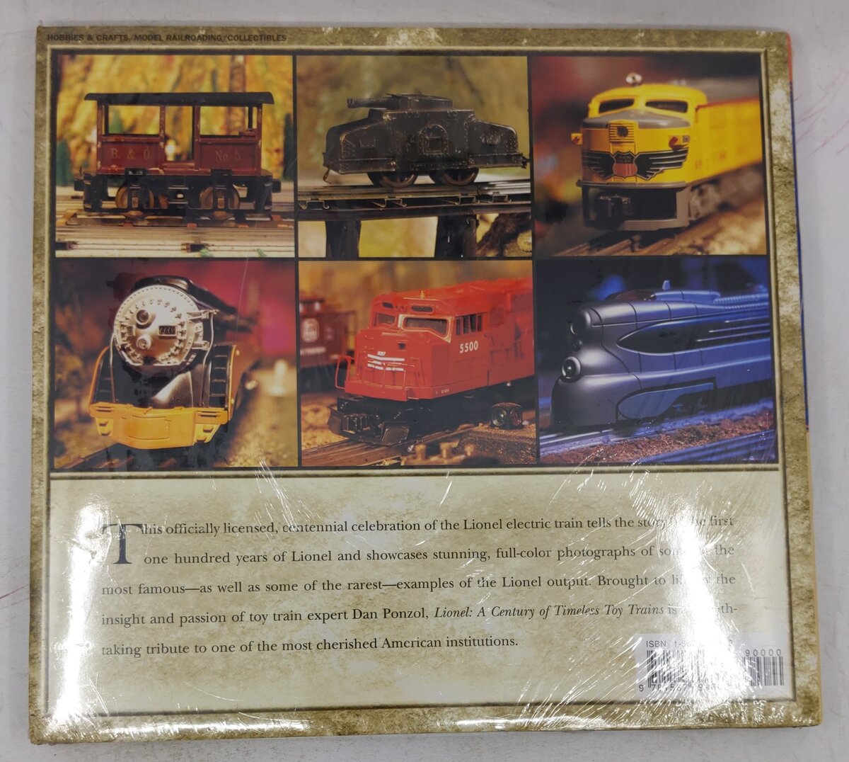 Lionel: A Century of Timeless Toy Trains Hardcover Book By Dan Ponzol MT