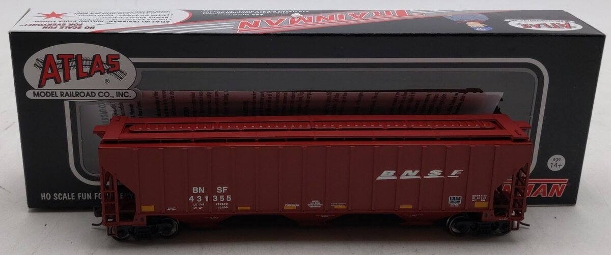 Atlas 20003923 HO BNSF Railway Thrall 4750 Covered Hopper Car #431355