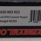 Atlas 20003923 HO BNSF Railway Thrall 4750 Covered Hopper Car #431355