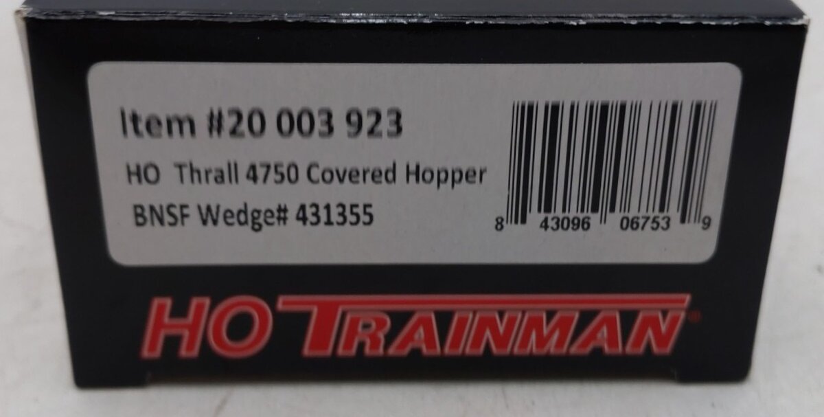Atlas 20003923 HO BNSF Railway Thrall 4750 Covered Hopper Car #431355