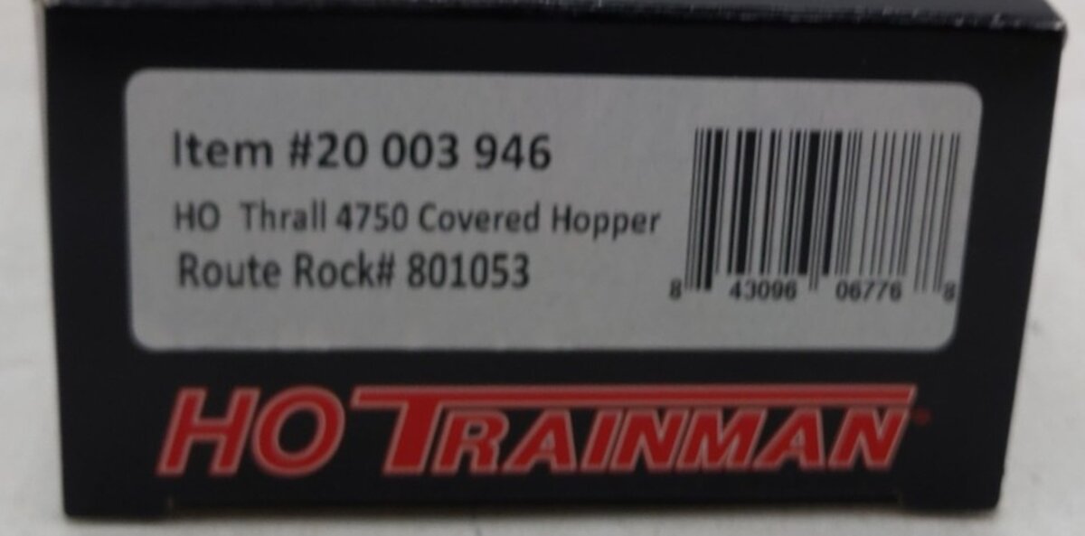 Atlas 20003946 HO Rock Island Thrall 4750 Covered Hopper Car #801053