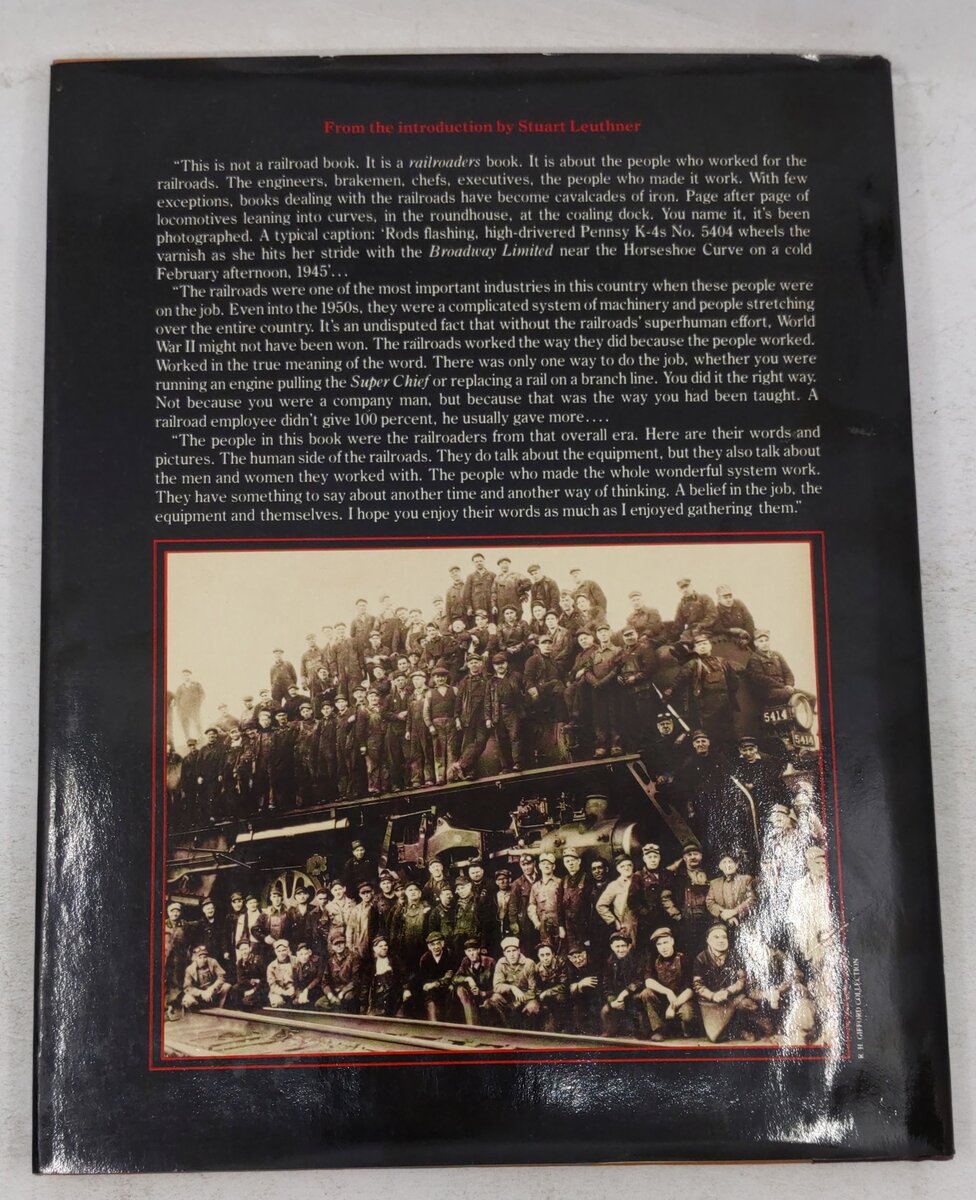 The Railroaders Hardcover Book By Stuart Leuthner VG