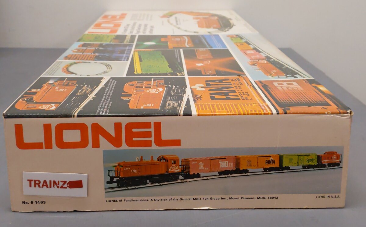 Lionel 6-1463 O Gauge Coca-Cola Diesel Freight Train Set MT/Box