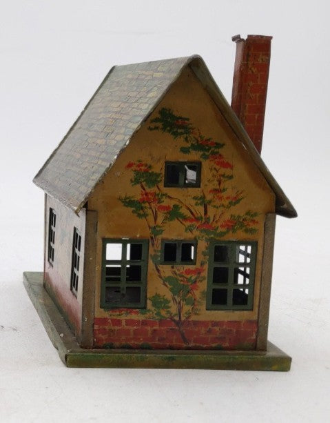 Lionel 184 Vintage O Prewar Illuminated Tinplate Bungalow VG