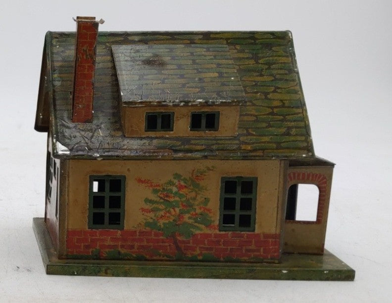 Lionel 184 Vintage O Prewar Illuminated Tinplate Bungalow VG