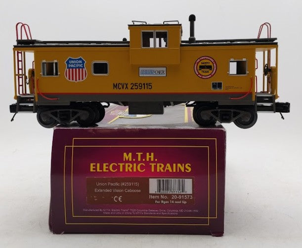 MTH 20-91573 O Gauge Union Pacific Extended Vision Caboose #259115