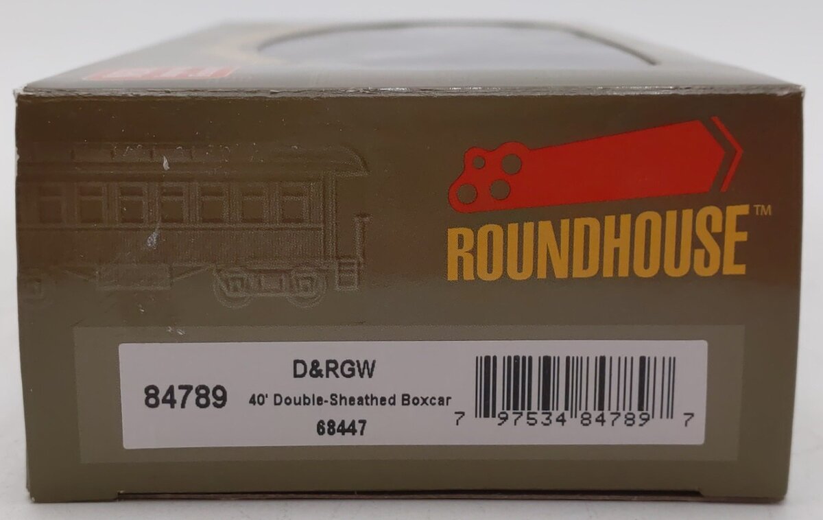 Roundhouse 84789 HO Scale Denver & Rio Grande Western Box Cars #68447