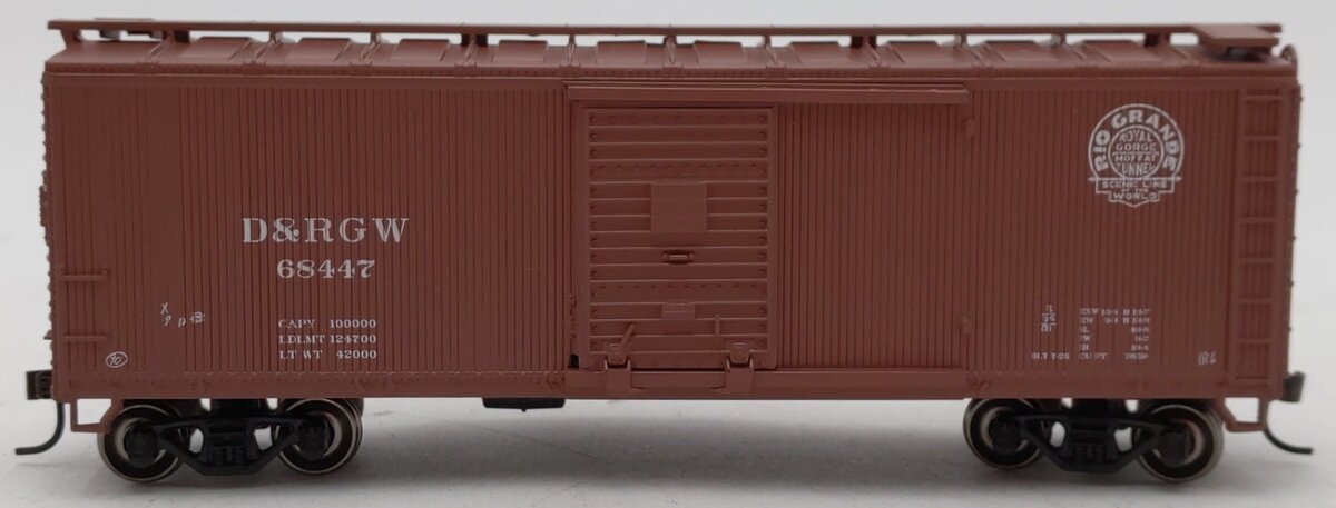 Roundhouse 84789 HO Scale Denver & Rio Grande Western Box Cars #68447