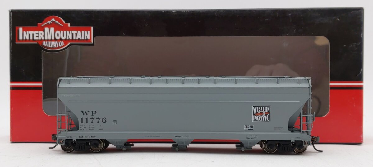 InterMountain 47033-10 HO ACF 4650 Cu. Ft. 3 Bay Hopper WP#11776