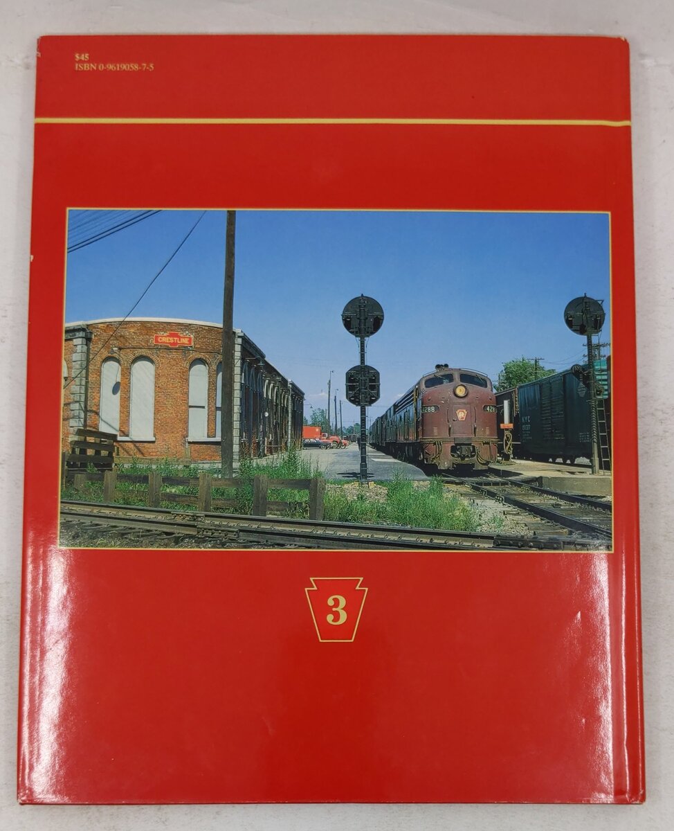 Pennsy Diesel Years, Vol.3 Hardcover Book By Robert J. Yanosey VG