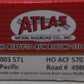 Atlas 20003571 HO Southern Pacific ACF 5701 4-Bay Grain Hopper #498032