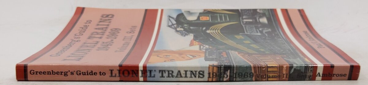 Greenberg's Guide to Lionel Trains 1945-1969 Vol.3, Sets Book By Paul V. Ambrose VG