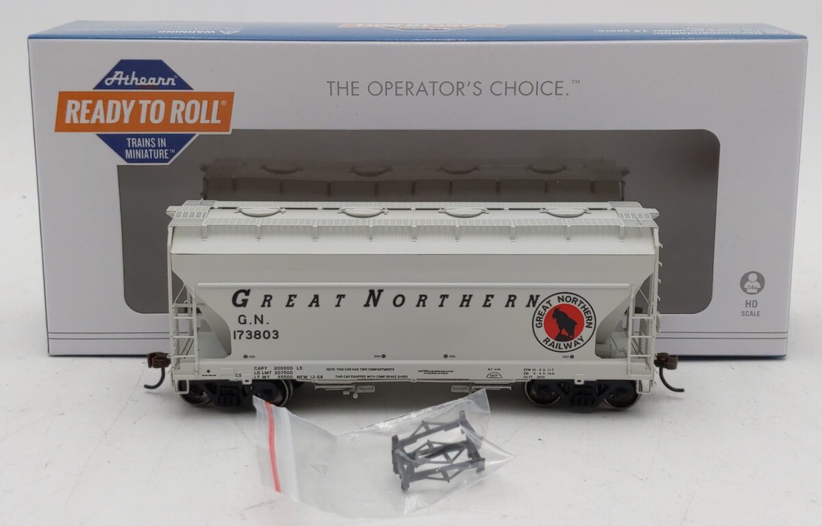 Athearn 93979 HO Great Northern ACF 2970 Covered Hopper #173803