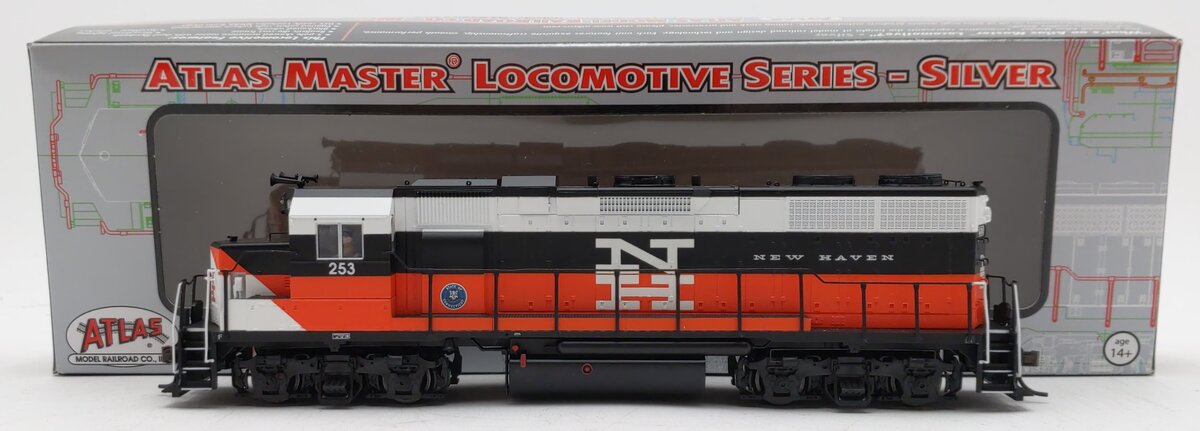 Atlas 10001700 HO New Haven EMD GP38 Low Nose Early Version Diesel Engine #253