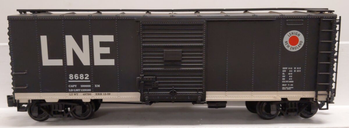 Aristo-Craft 46080 G Scale Lehigh & New England Boxcar #8682 EX/Box