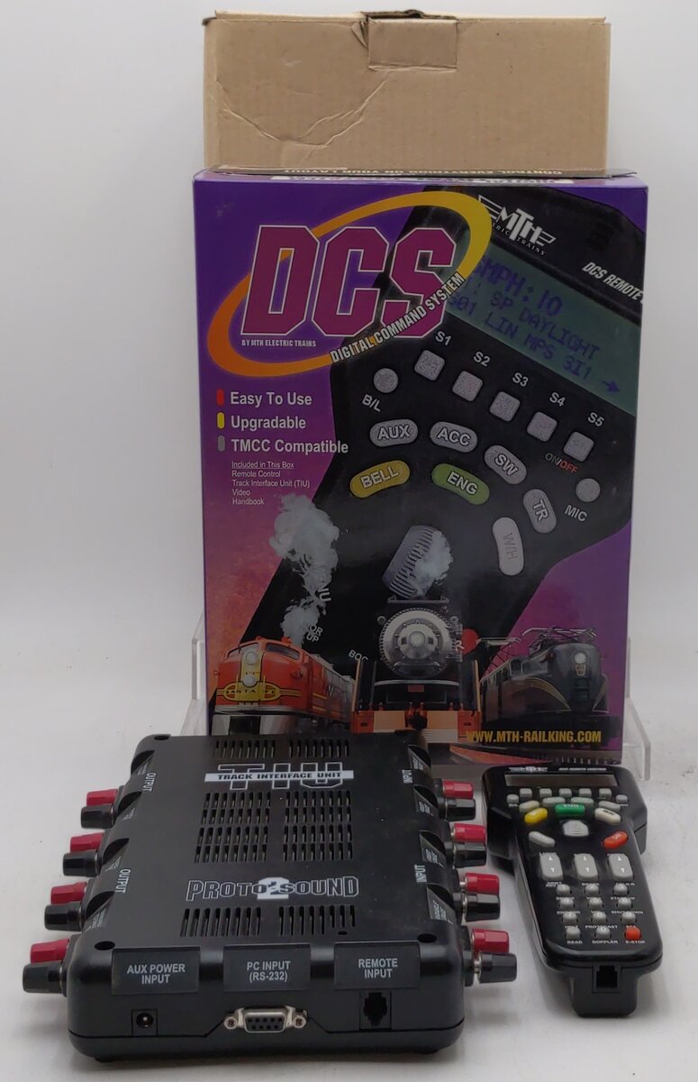 MTH 50-1001 O DCS Remote Control and DCS TIU Set EX/Box