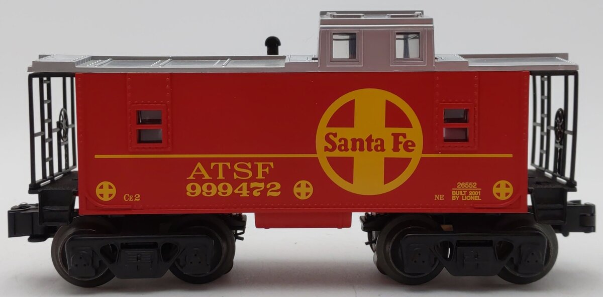 Lionel 6-26552 O Scale Atchison Topeka Santa Fe Caboose #999472 NIB