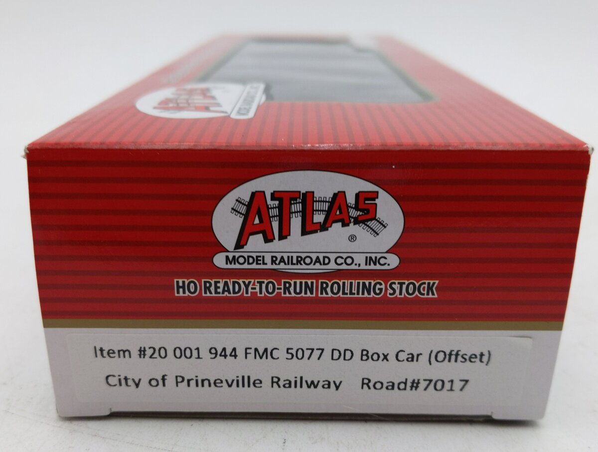Atlas 20001944 HO City of Prineville FMC 5077 Double Door Boxcar #7017
