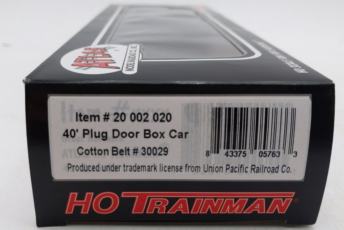 Atlas 20002020 HO Scale Cotton Belt Boxcar #30029