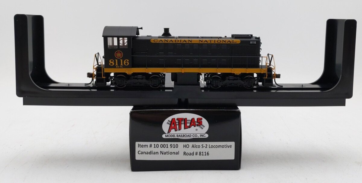 Atlas 10001910 HO Scale Canadian National Alco S-2 Diesel Locomotive #8116