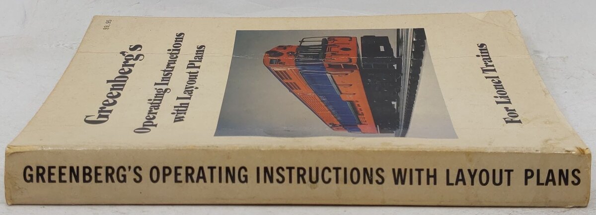 Greenberg's Operating Instructions with Layout Plans for Lionel Trains Paperback